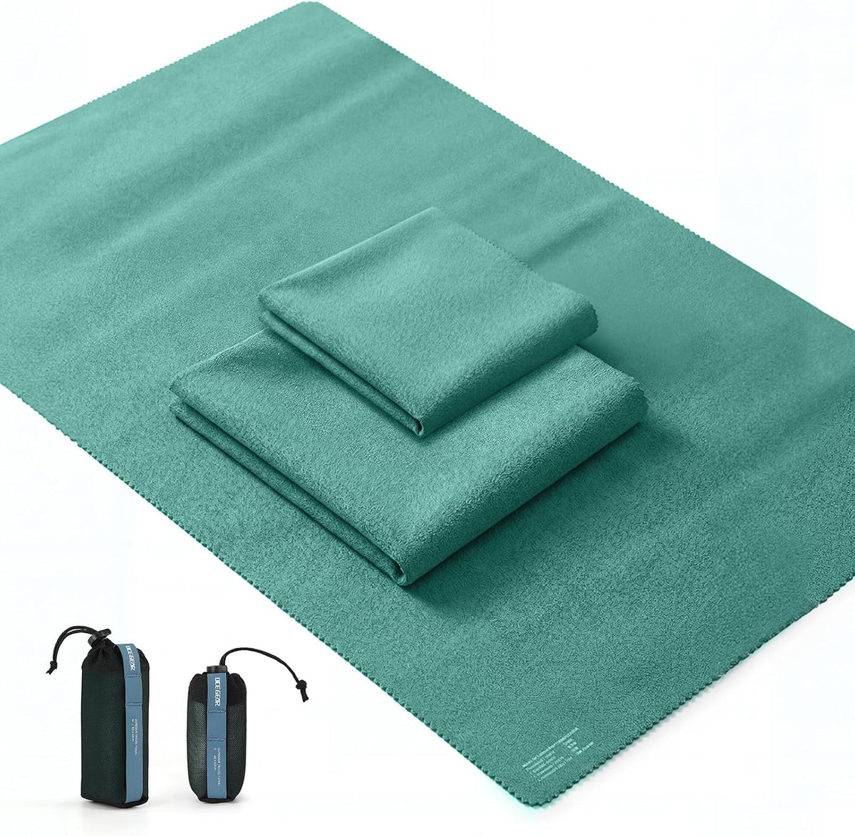 2 Pack Microfiber Travel Towel